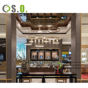 Expositor de reloj personalizado, vitrina de joyería con diseño de mostrador, vitrina de reloj de pulsera para tienda - Product Image 5