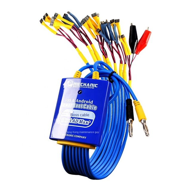 IBoot AD Max Mechanic Power Boot Line for iPhone 15 Pro Max for Test Power Supply Cable for Mobile Phones