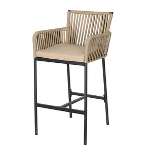 Tabouret de bar d'extérieur en corde tressée pour <span class=keywords><strong>terrasse</strong></span> et jardin - Product Image 2