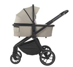 Venta al por mayor de fábrica: Nuevo sistema de viaje 3 en 1 para bebés, compatible con silla de coche, con ruedas grandes para niños, Merry Button - Product Image 2