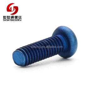 Type de série personnalisée <span class=keywords><strong>Vis</strong></span> en titane à boulon coloré anodisé Boulons en titane à tête cylindrique Phillips <span class=keywords><strong>M7</strong></span> - Product Image 3