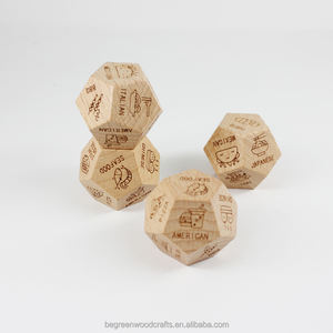 Cubetti in Legno Naturale 16-25mm, Grezzi e Dipinti, Multifunzione, per Decorazioni Fai-da-Te, Vendita Diretta dalla Fabbrica Begreen - Product Image 5