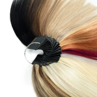 Nuancier de couleurs de cheveux naturels prêt à être expédié pour extensions – Nuancier de luxe pour salon de coiffure