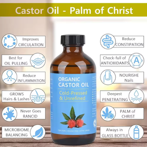 Kit de envoltura de paquete de aceite de ricino negro crudo de Venta caliente 2024 para desintoxicación de hígado con cintura reutilizable ajustable - Product Image 3