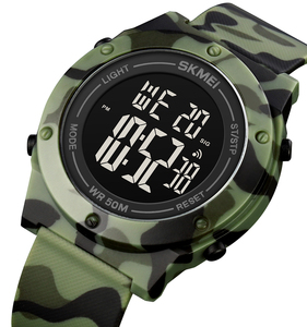 Bán Buôn Ngụy Trang Màu Kỹ Thuật Số Cổ Tay Đồng Hồ Skmei 50M Không Thấm Nước Reloj Sport Xem <span class=keywords><strong>Lcd</strong></span> Hiển Thị Xem Kỹ Thuật Số Cho Nam Giới - Product Image 5