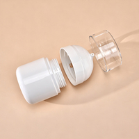 Pot cosmétique sans air avec logo personnalisé, nouveau design, pour crème, 30g 50g, blanc, pot à crème sous vide sans air