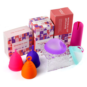 Boules menstruelles personnalisées, gobelet menstruel, oem, avec étui de transport