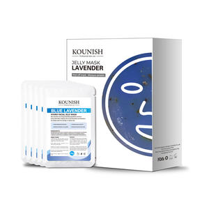Kounishブルーラベンダーゼリーマスク | 落ち着いたストレス & 緊張した肌 | 10分で緊張を和らげます - Product Image 1