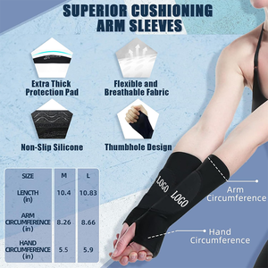 2025 mới bóng chuyền Miếng đệm đầu gối & tay áo cánh tay thiết lập cho phụ nữ thanh niên với sweatband scrunchie trang điểm túi làm mát Khăn dây kéo túi - Product Image 3