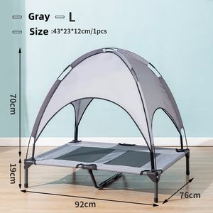 Erhöhte Kühlung Wasserdichtes Haustier Hunde bett Kinder bett Baldachin Outdoor Abnehmbares Hunde bett Faltbares Hunde zelt - Product Image 4