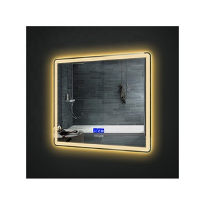 <span class=keywords><strong>Espejo</strong></span> de baño <span class=keywords><strong>con</strong></span> pantalla táctil inteligente LED, lupa iluminada, directo de fábrica, venta al por mayor - Product Image 1
