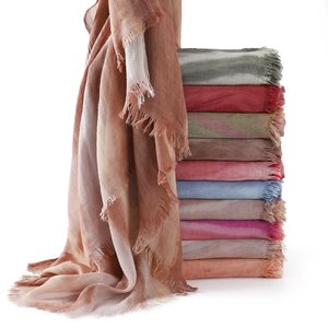 Zifeng OEM Écharpe Châle Hijab Dégradé Plissé Tendance Musulman Moyen-Orient <span class=keywords><strong>Arabe</strong></span> Dubaï - Product Image 3