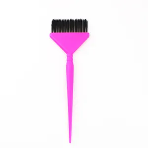 Customize Colorful Application Barber Tint Dye Brush Wide Hair Dye Tint Hairdressing Brush For Beauty Salon Natural Hair Dye Bru