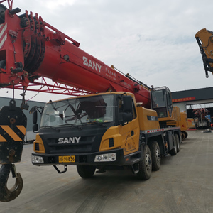 รถบรรทุก500เครนมือสองมือสอง Sany รถเครนแบบยืดหดได้แบรนด์จีน