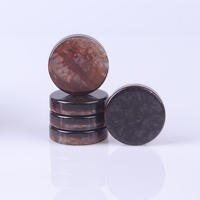 Pièces de jeu de remplacement durables de puces de Backgammon en résine de luxe pour jeu de société classique d'intérieur loisirs familiaux enfants