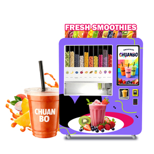 OEM ODM Manufacture Factory Card Cash Coin Payment Full Automatic Touchscreen Compressor Cooling <b>Remote</b> Vending Machine - Product Image 2
