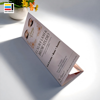 Service d'impression de brochures, de flyers et d'affiches promotionnelles personnalisées à trois volets, impression numérique rapide sur carton