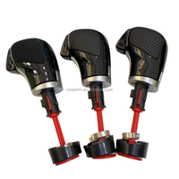 Pomo de Cambio Automático de Alta Calidad con Acabado en Gamuza Negra Piano para Volkswagen, Compatible con Plataformas PQ y MQB.