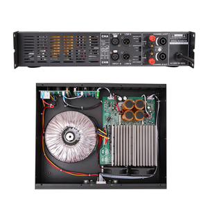 เครื่องขยายสัญญาณระดับมืออาชีพ,คลาสH 2ch 2สองช่องสัญญาณ600W 650W 2Uโฮมเธียเตอร์10แอมป์สวิตช์จำกัดไฟ - Product Image 6
