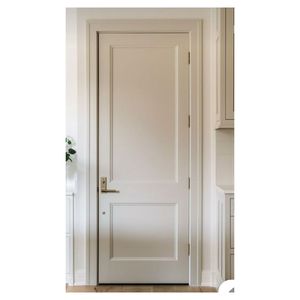 Porta Interna Moderna di Lusso Personalizzabile <span class=keywords><strong>in</strong></span> <span class=keywords><strong>Legno</strong></span> Massello con Pannelli <span class=keywords><strong>in</strong></span> <span class=keywords><strong>Vetro</strong></span> per Soggiorno e Camera da Letto - Product Image 4