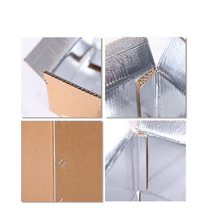 Chất lượng tốt bán buôn phân hủy sinh học bọt mát vận chuyển vận chuyển gói cách điện hộp carton cho thực phẩm trái cây tươi <span class=keywords><strong>container</strong></span> - Product Image 2