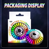 Machine à parfum intelligente RVB pour voiture Diffuseur d'aromathérapie Contrôle par application Musique Bande lumineuse LED Lumière rythmique dynamique