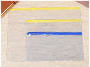 Wholesale Clear Waterproof PP Zipper <b>File</b> Bag Custom Document Pouch Waterproof A3 Document Bag for School Office Travel Storage - Product Image 4