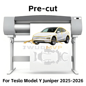 1 Kit Film de Protection de Peinture Auto-Réparant PPF <span class=keywords><strong>Carrosserie</strong></span> pour Tesla Model Y Juniper 2025 2026 Accessoires Anti-Rayures Résistant - Product Image 2