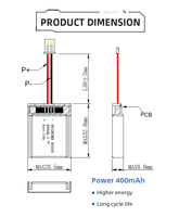 KC인증 리튬 폴리머 배터리 팩 3.7V 4000mAh-20000mAh OEM