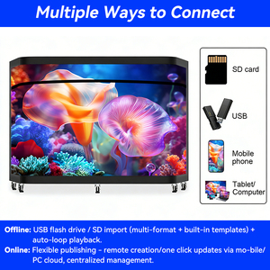 Mesa LED Inteligente para DJ con Efectos Dinámicos 4K HDR10+ <span class=keywords><strong>Adobe</strong></span> RGB 98% - para Bodas, Galas Corporativas, Vida Nocturna - Control de Brillo por Aplicación - Product Image 4