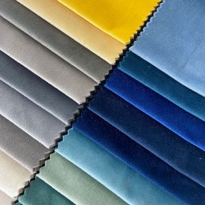 Haute qualité <span class=keywords><strong>pas</strong></span> <span class=keywords><strong>cher</strong></span> prix par mètre Holland velours rideau tissu tissu d'ameublement <span class=keywords><strong>pour</strong></span> canapé canapé - Product Image 5