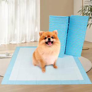 Ultra Saugfähige 5-Schicht Hunde-Pipi-<span class=keywords><strong>Pads</strong></span> 33x45cm Auslaufsicher Geruchskontrollierend Welpen-Trainingsunterlagen Einweg-Papier PE SAP Materialien - Product Image 2