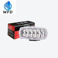 Phare de travail tout-terrain universel à 12 LED, 8V-85V 240W, faisceau multiple blanc, boîtier en aluminium étanche, pour la mise à niveau et la rénovation de véhicules et motos