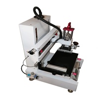 Máquina de serigrafía plana de escritorio de alta precisión, superventas, nueva/usada, semiautomática, de bajo costo para transferencia de calor en papel.