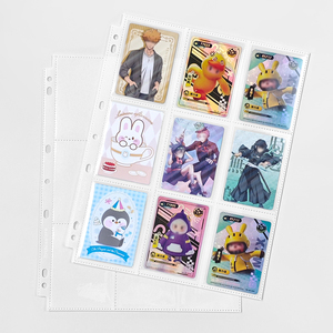 Archivalpro Album <span class=keywords><strong>de</strong></span> collection <span class=keywords><strong>de</strong></span> cartes à échanger en PP blanc transparent <span class=keywords><strong>de</strong></span> haute qualité, format A4/A5, 1/4/5 pochettes, 10 pièces/paquet, pour impression UV, feuilles mobiles - Product Image 1