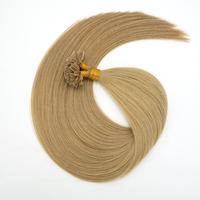 Extensiones de Cabello Humano Virgen Remy 100% con Punta en U, Color y Logotipo Personalizados, Precio de Fábrica, Venta al Por Mayor para Salones de Belleza