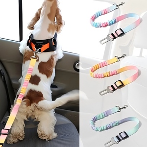 Correa de Seguridad Retráctil Elástica y Colorida para Mascotas, Cinturón de Seguridad para Perros y Gatos en el Automóvil, Venta al por Mayor - Product Image 6