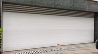 Porte de Grille de volet roulant en aluminium porte automatique pour porte industrielle d'entrepôt d'usine