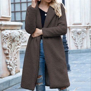 Best Selling Winter <strong>Plus</strong> <strong>Size</strong> Thick Women Turn Down Collar Overcoat <strong>Teddy</strong> Long Lambswool <strong>Coats</strong> for Ladies Girl - Product Image 5
