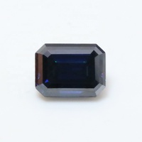 Moissanite bleue taille émeraude, saphir synthétique, pierre de diamant en vrac pour bijoux fins – Meilleures ventes