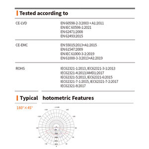 Lampade da Giardino a Goccia LED, Lampioncini da Giardino per Prato, Esterni, in Alluminio, Moderne, 50W, 70W, Decorazione in Alluminio - Product Image 5