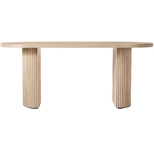 <span class=keywords><strong>Bureau</strong></span> d'<span class=keywords><strong>angle</strong></span> cannelé moderne haut <span class=keywords><strong>de</strong></span> gamme RH, <span class=keywords><strong>table</strong></span> <span class=keywords><strong>de</strong></span> <span class=keywords><strong>bureau</strong></span> en bois, console design pour la maison, le salon ou l'entrée - Product Image 1
