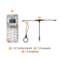 LILYGO T-Echo Lite Kit Stromsparendes IoT Handheld-Terminal NRF52840+LoRa+GNSS-Positionierung 1,22-Zoll E-Paper+Beleuchtete Tastatur