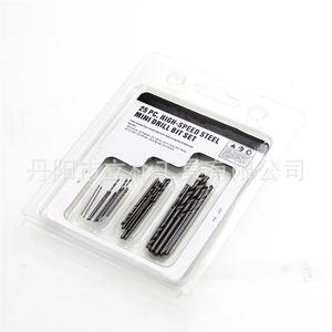25 Pc Mini <b>Drill</b> Bit Set Metric Jobbers Length High Speed Steel Hex Shank For Metal Plastic Wood - Product Image 3