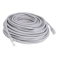 Cable de conexión de PVC de red LAN Ethernet RJ45 de 5m para ordenadores, concentradores de interruptores, enrutadores ADSL, decodificador Digital