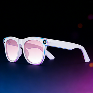 Nuevas Gafas Inteligentes AG08 <span class=keywords><strong>con</strong></span> IA 2026, <span class=keywords><strong>Cámara</strong></span> <span class=keywords><strong>de</strong></span> 8MP, Grabación <span class=keywords><strong>de</strong></span> Fotos y Vídeos, WiFi, Bluetooth, 32GB <span class=keywords><strong>de</strong></span> Almacenamiento, Asistente <span class=keywords><strong>de</strong></span> Voz, Traducción, Resistencia al Agua IP54 - Product Image 2