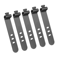 Attache-câbles électrique avec boucle de verrouillage, sangle élastique pour câble de chargeur, organisateur de câbles, attache en silicone