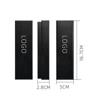 Stylo à bille en métal personnalisé avec logo promotionnel, grand diamant en cristal, avec boîte cadeau - Product Image 3