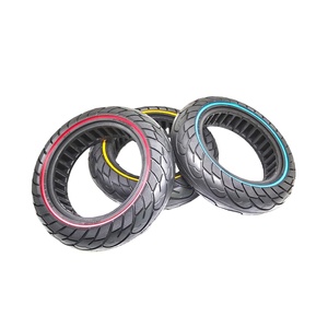 Neumático de Goma Sólida 60/70-7 10x2.5 con Anillo de Color, Antipinchazos y Absorción de Impactos para Patinete Eléctrico <span class=keywords><strong>Xiaomi</strong></span> Mi4 <span class=keywords><strong>Pro</strong></span> - Product Image 6