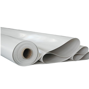 Membrane imperméable en PVC blanc de 2 mm d'épaisseur, résistante aux intempéries, avec propriétés réfléchissantes, coutures thermosoudées en plastique synthétique pour <span class=keywords><strong>toiture</strong></span> - Product Image 3